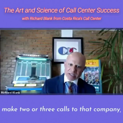 TELEMARKETING PODCAST  Richard Blank from Costa Rica's Call Center on the SCCS-Cutter Consulting Gro