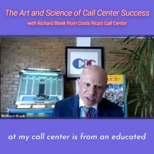 TELEMARKETING PODCAST  Richard Blank from Costa Rica's Call Center on the SCCS-Cutter Consulting Gro