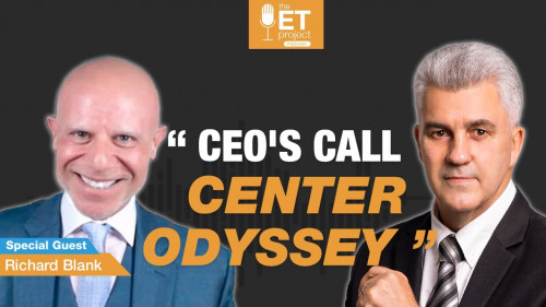 The ET Project Podcast by Wayne Brown. Redefining Success with Richard Blank Costa Ricas Call Center